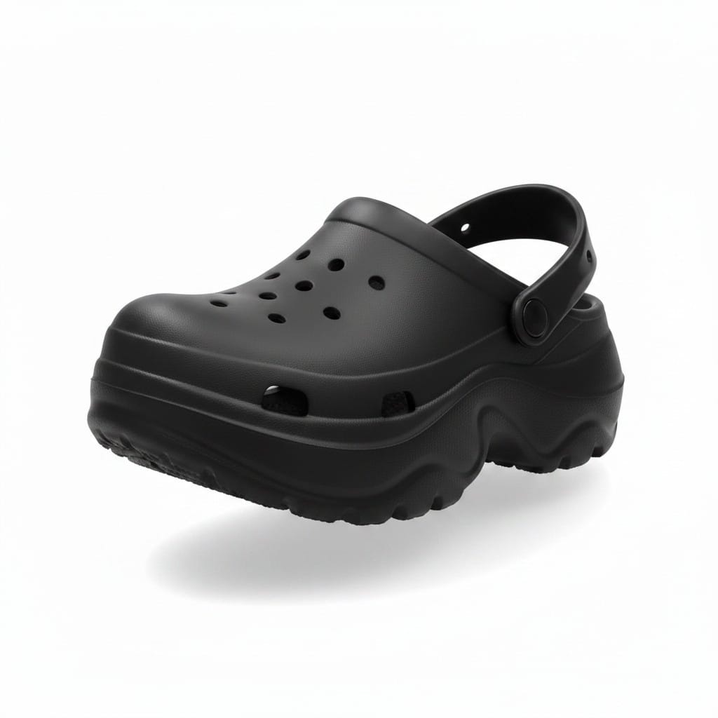 CROCS CON PLATAFORMA 